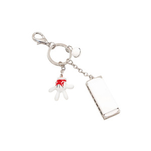 BWR1181 Mini Cute Harmonica Keyring with Lovely Pendent