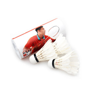SUE1116 3 Packs Feather Badminton Shuttlecocks