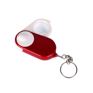 BWR1200 Mini Folding 5X Magnifier Keychain