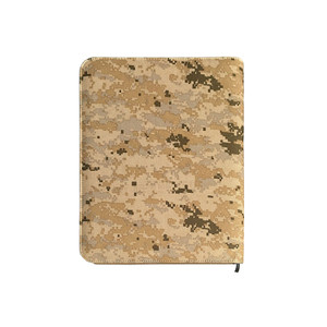 FPD1229 Camo Zipper Padfolio