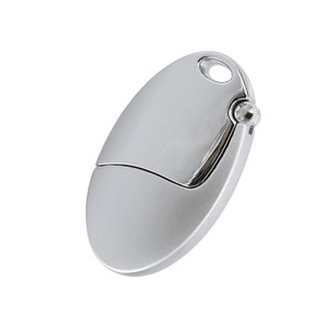 ELS1412 2GB Oval Shaped Metal USB Flash Drive