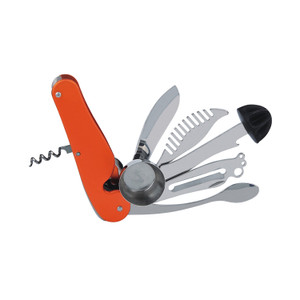 SUC1497 Functional Camping Bar Tool with 10 Utensils