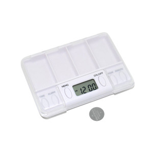 HAL1336 Portable 4-grid Digital Pill Case
