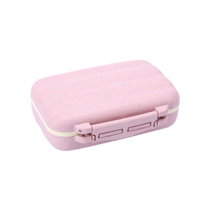 HAL1338 Wheat Straw Pill Dispenser Case