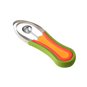 HAC1723 3-in-1 Melon Baller and Fruit Scoop Set
