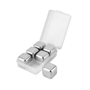 HAC1748 Stainless Steel Ice Cube  6 Pics Set