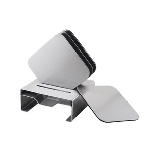 HAD1342 Stainless Steel Square Coaster 4 Pieces Set
