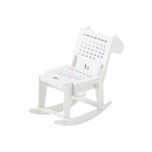 FPA1302 Rocking Chair Desktop Calendar