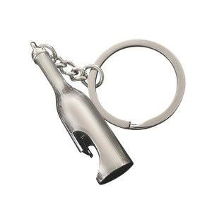 HAO1335 Wine bottle Shaped Bottle Opener Keychain
