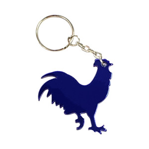 HAO1340 Rooster Shape Bottle Opener Keychain