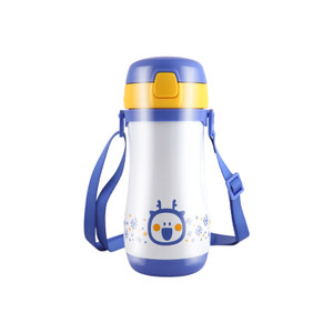 SUD1326 Child Stainless Thermos Drinking Bottle with Strap