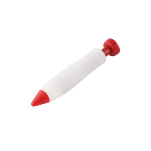 HAC1159 Silicone Cake Pastry Tube with Pressure Piston and Nozzle