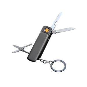 HAC1785 Multi-functional USB Lighter with Light & Tools