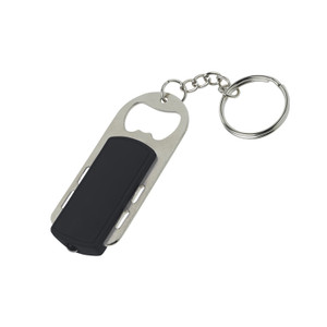 HAO1357 LED Light Bottle Opener Keychain