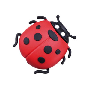 ELH1501 Cartoon Ladybug Shape Silicone  Data Line Protector