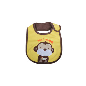 BWB1113 Smiling Monkey Bibs For Kids