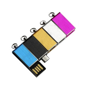 ELS1522 Stainless Steel Rotating USB Flash Drive 2gb