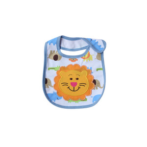 BWB1118 Children Bibs With Lion Designed
