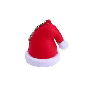 MOR2005 Christmas Hat Shape PU Stress Reliver