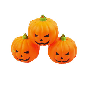 MOR2007 Halloween Pumpkin Shape PU Stress Reliver