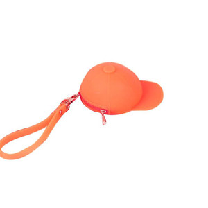 OFF2011 Creative Cap Shape Silicone Coin Purse with Handle
