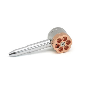 HOM2043 Portable 2 in 1 Metal Smoking Pipe