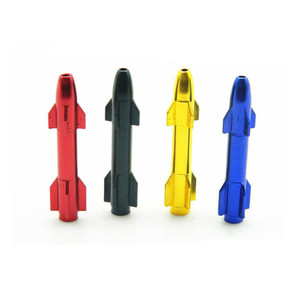 HOM2048 Mini Missile Shape Metal Smoking Pipe