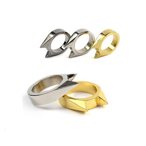SPO2009 Self Defense Cat Ear  Designed Alloy Finger Ring