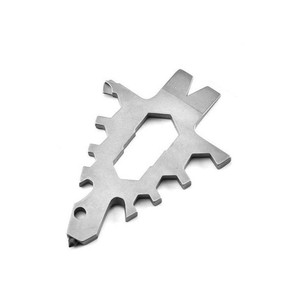 SPO2012 Multifunctional Christmas Tree Shape Stainless Steel Outdoor Tools