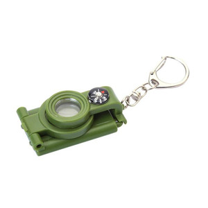 SPO2017 Portable ABS Folding Telescope with Light and Key Chain