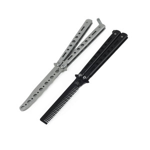 SUC1669 All Titanium Training Comb Knife
