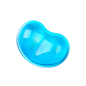 DIG2023 Transparent Heart Shape Silicone Mousepad
