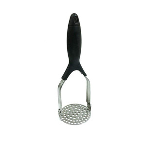 HOM2083 Collapsible Stainless Steel Potato Masher with Ergonomic Handle
