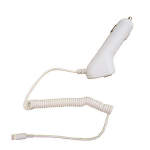 HOM2127 5V 1A Straight Cable Lightning Car Charger