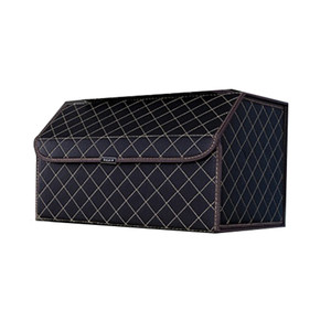 HOM2201 Light Cargo Foldable Design Car Backup Leather Storage Box