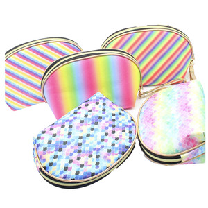 MOR2039 Colorful Portable waterproof PU Cosmetic Bag