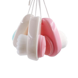 MOR2061 Portable ABS Double Face Cleansing Brush