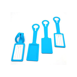 SPO3016 Long Integrated Silicone Luggage Tag