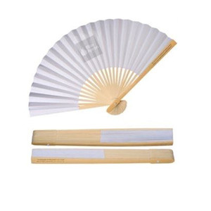 HOM3007 Portable Double Sides Folding Paper Fan