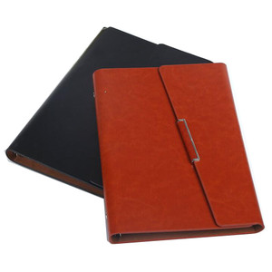 OFF3003 Multi-purpose 200 Pages A5 Loose-leaf PU Notebook
