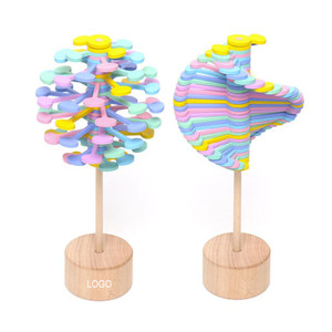 MOR2178 Rotary Deformation Decompression Wood Toy