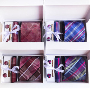MOR2135 Business 5 Pieces Tie Set