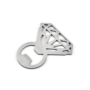 HOM3112 Diamond Stainless Steel Beer Bottle Opener