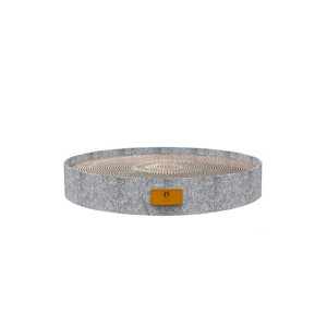 HOM3167 Round Corrugated Cat Scratch Board