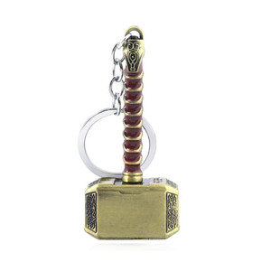 HOM3200 Hammer Shape Alloy Keychain
