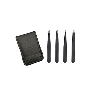 HOM3390 4 Piece Stainless Steel Eyebrow Trimming Set