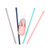 SPO3325 Silicone Straw Set, 1 Straw, 1 Brush