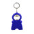 HOM3564 Smiley Plastic Bottle Opener Tape Measure LED Keychain