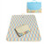 SPO3350 600D Oxford cloth Plaid  Picnic Blanket