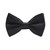 CLO3125 Formal Business Double Layer Shirt Bow With Shiny Solid Color Buckle Bowtie